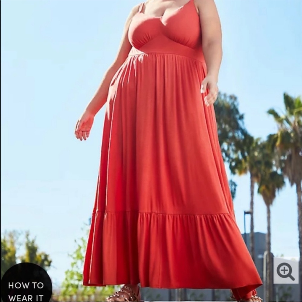 Torrid Maxi Dress NWT SZ 0X Super Soft